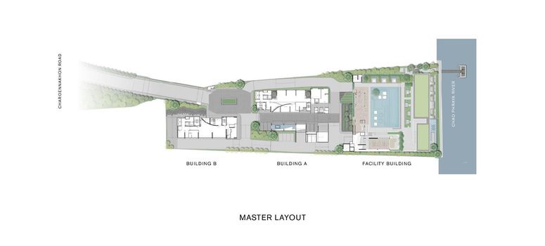 Master Plan of แชปเตอร์ เจริญนคร-ริเวอร์ไซด์ - Photo 1