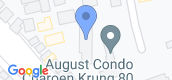 Karte ansehen of August Condo Charoenkrung 80