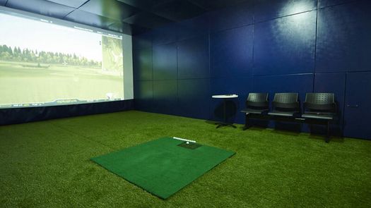 3D Walkthrough of the Golf Simulator at The Residence at 61