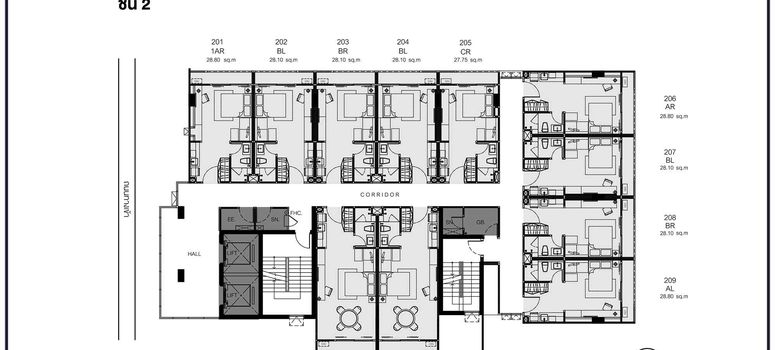 Master Plan of เอคิว เอลิคซ์ เรซิเดนซ์ ศูนย์วิจัย - Photo 2