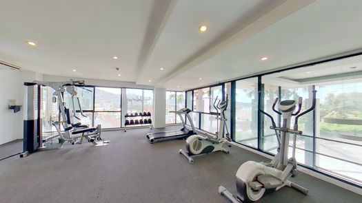 Vista en 3D of the Communal Gym at The Unity Patong
