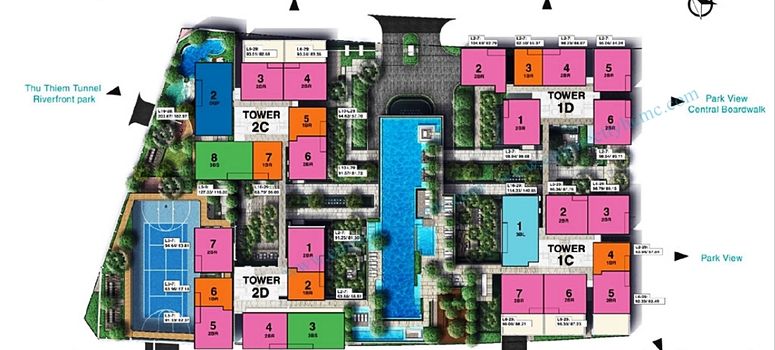 Master Plan of Empire City Thu Thiem - Photo 7