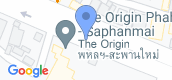 Map View of The Origin Phahol - Saphanmai