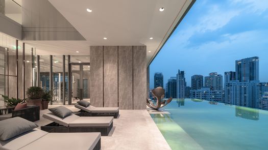 3D Walkthrough of the Communal Pool at Kraam Sukhumvit 26