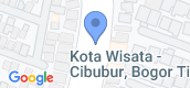 Map View of Kota Wisata Cibubur 