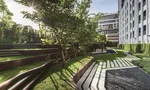 Communal Garden Area at Ideo Q Chula Samyan