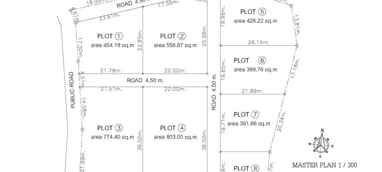 Master Plan of เลส์ วอยล์ เดอ สมุย - Photo 1