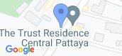 Map View of The Trust Central Pattaya