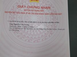 2 Schlafzimmer Villa zu verkaufen in Cu Chi, Ho Chi Minh City, Tan Thong Hoi, Cu Chi