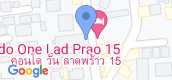地图概览 of Condo One Ladprao 15