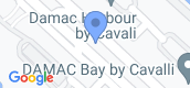 मैप व्यू of Damac Bay 2