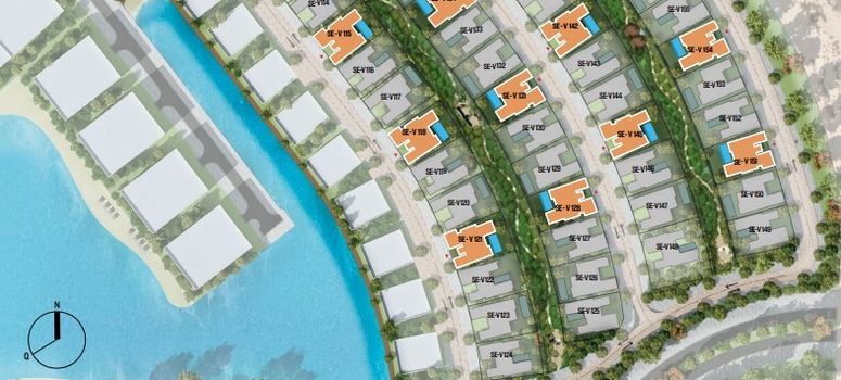 Master Plan of Sobha Hartland Villas - Phase II - Photo 1
