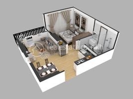 1 Schlafzimmer Appartement zu verkaufen im Residence L Boeung Tompun: Type F Unit 1 Bedroom for Sale, Boeng Tumpun, Mean Chey