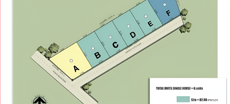 Master Plan of My Room Pool Villa - Pattaya - Photo 1