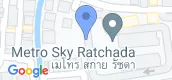 Map View of Metro Sky Ratchada
