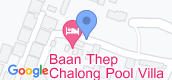 Map View of Baan Thep Chalong Pool Villa