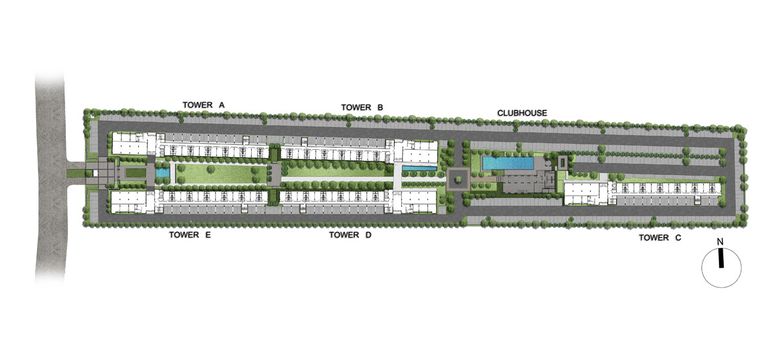 Master Plan of Dcondo Campus Resort Bangna - Photo 1