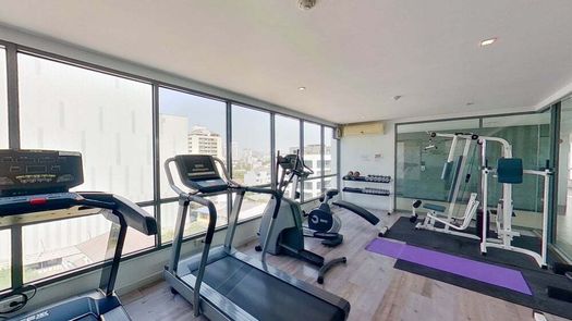 3D Walkthrough of the Communal Gym at Click Condo Sukhumvit 65