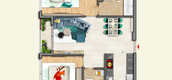 Unit Floor Plans of Urban Hill Apartment