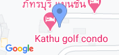 地图概览 of Kathu Golf Condo