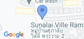 Просмотр карты of Supalai Ville Rama 2