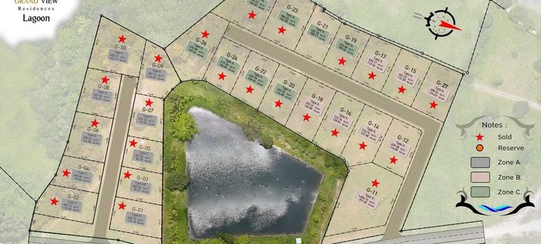 Master Plan of Grand View Residence Lagoon - Photo 1