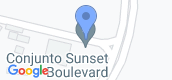 Map View of Sunset Boulevard 