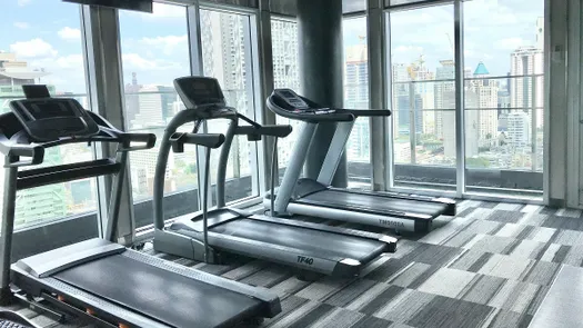 3D Walkthrough of the Communal Gym at Rhythm Sathorn - Narathiwas