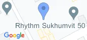 地图概览 of Rhythm Sukhumvit 50