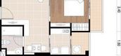 Поэтажный план квартир of Lumpini Place Rama IX-Ratchada