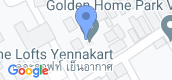 地图概览 of The Lofts Yennakart