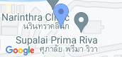 Просмотр карты of Supalai Prima Riva