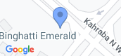 Karte ansehen of Binghatti Emerald
