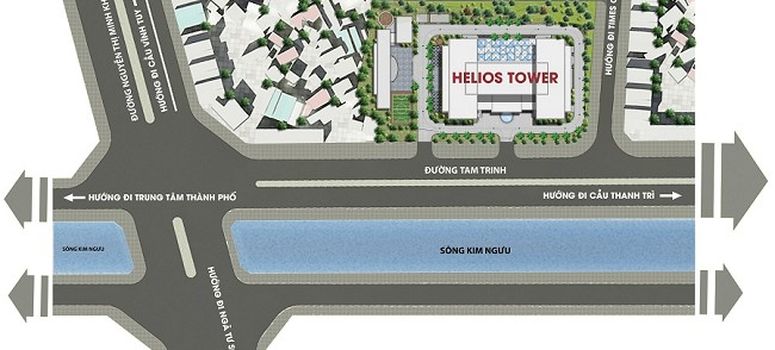 Master Plan of Helios Tower 75 Tam Trinh - Photo 1