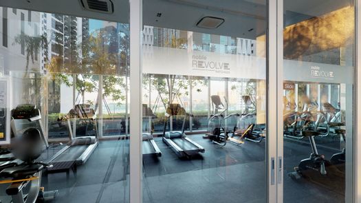 3D Walkthrough of the Communal Gym at Noble Revolve Ratchada