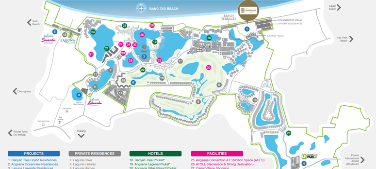 Master Plan of บันยัน ทรี แกรนด์ เรสซิเดนซ์ - บีช เทอเรช - Photo 1