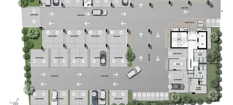 Master Plan of The Blu X Bangsaen - Photo 2