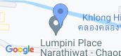 Map View of Lumpini Place Narathiwas-Chaopraya