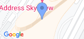 Map View of The Address Sky View Tower 1