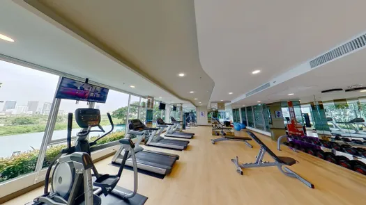 3D视图 of the 健身房 at Supalai Veranda Rama 9