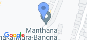 地图概览 of Mantana Srinakarin – Bangna