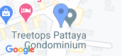 地图概览 of Treetops Pattaya