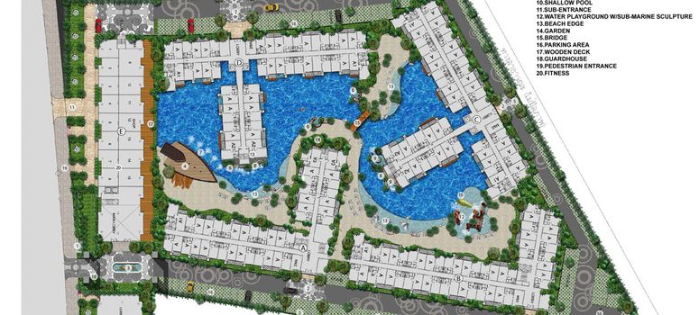 Master Plan of Atlantis Condo Resort - Photo 1