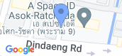 Map View of A Space Hideaway Asoke-Ratchada