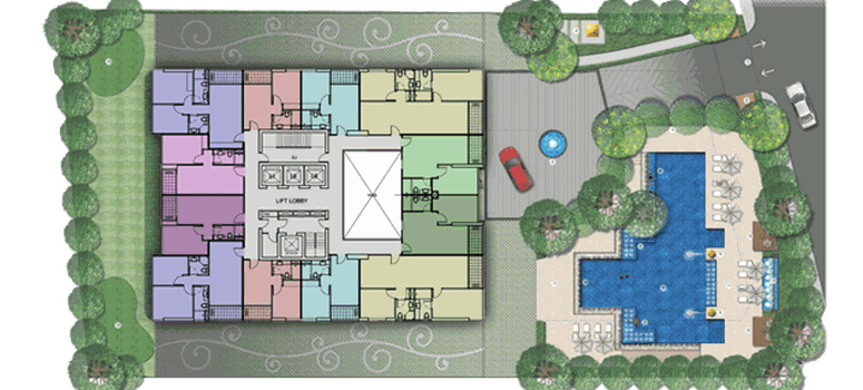 Master Plan of Sky Residences Pattaya - Photo 1