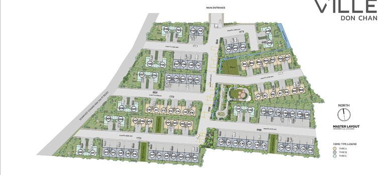 Master Plan of อรสิริน วิลล์ ดอนจั่น - Photo 1