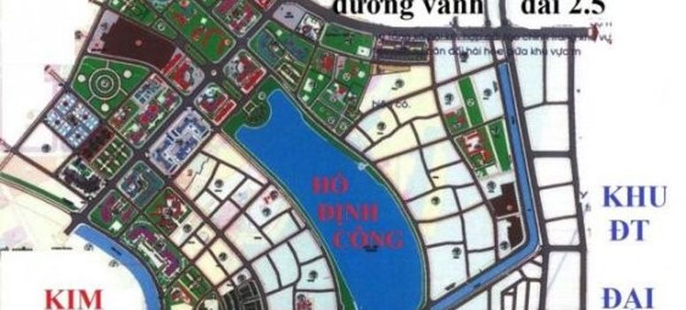 Master Plan of Khu đô thị mới Định Công - Photo 1