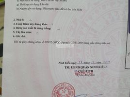 4 Schlafzimmer Haus zu verkaufen in Ninh Kieu, Can Tho, An Binh