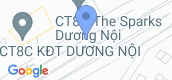 지도 보기입니다. of Duong Noi CT8