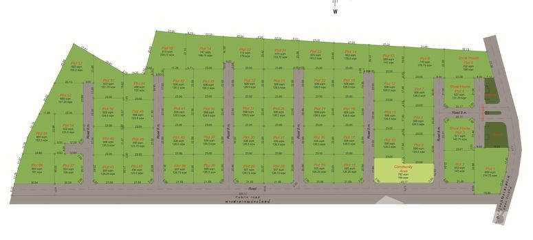 Master Plan of มาลี โลตัส วิลล่า - Photo 1